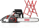Oregon CS1500 18-inch 15 Amp Self-Sharpening Corded Electric Chainsaw, with Integrated Self-Sharpening System (PowerSharp) and Chain Brake for Safety, 120V